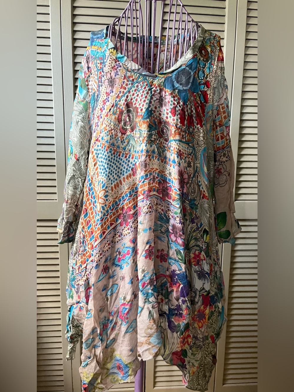 Johnny Was M tunic dress - Picture 2 of 7